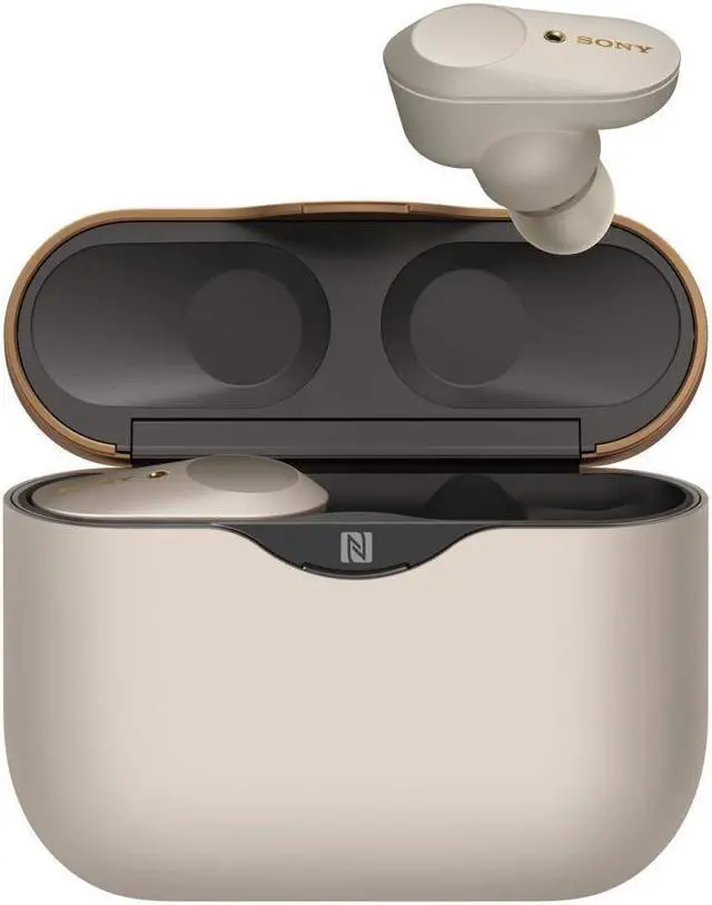 Alt view image 8 of 20 - Sony WF-1000XM3 Industry Leading Noise Canceling Truly Wireless Earbuds (White)