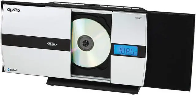 Alt view image 5 of 11 - JENSEN JBS-225 WALL MOUNTABLE BLUETOOTH CD MUSIC SYSTEM WITH DIGITAL FM TUNER