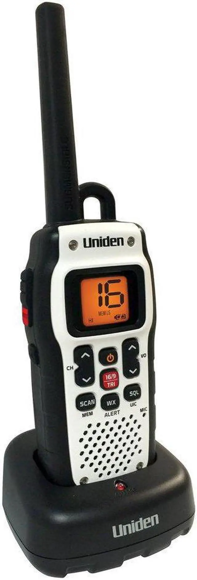 Alt view image 4 of 11 - Uniden Atlantis 150 Submersible VHF Marine Radio with Digital Squelch & Antenna