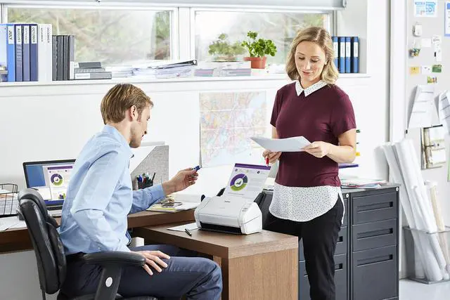 Alt view image 11 of 20 - Brother ADS-2700W Wireless High-Speed Document Scanner