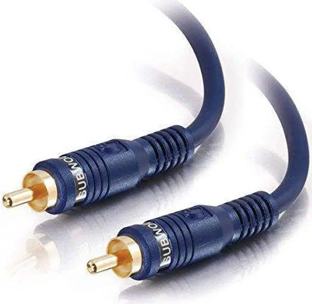 Alt view image 3 of 3 - 25ft Velocity RCA Subwoofer Interconnect