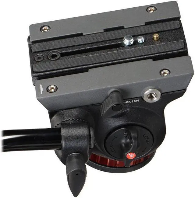 Alt view image 14 of 20 - Manfrotto 502HD Pro Video Head with Flat Base (3/8"-16 Connection)