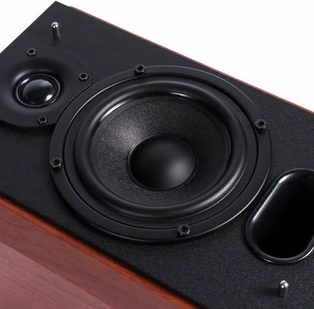 Alt view image 3 of 7 - Edifier P17 Passive Bookshelf Speakers - 2-way Speakers with Built-in Wall-Mount Bracket - Perfect for 5.1, 7.1 or 11.1 side / rear surround setup - Pair