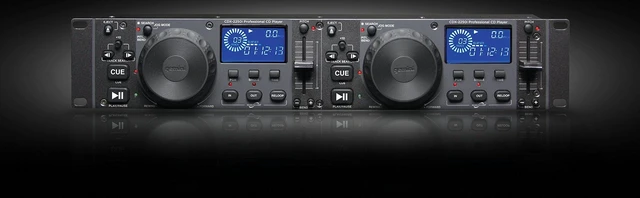 Alt view image 5 of 10 - Gemini CDX-2250i Dual CD Player