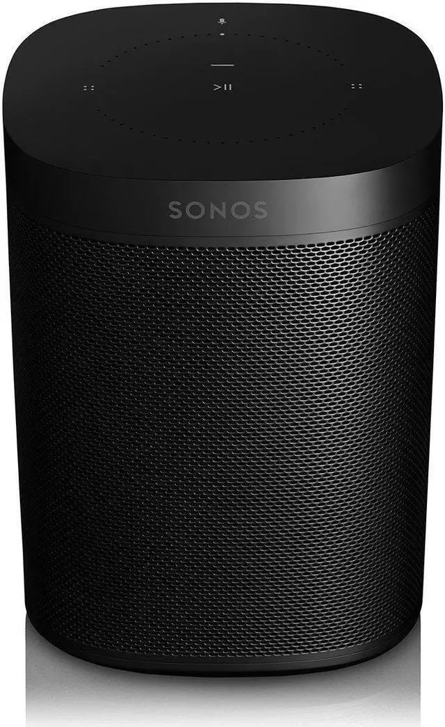 Alt view image 2 of 8 - Sonos One Smart Speaker With Alexa Built In - Black