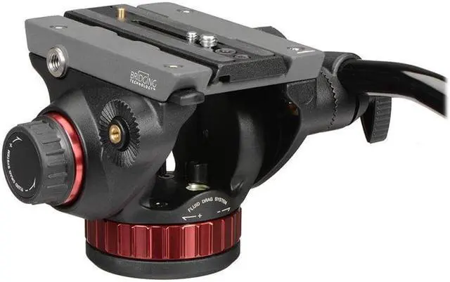 Alt view image 15 of 20 - Manfrotto 502HD Pro Video Head with Flat Base (3/8"-16 Connection)