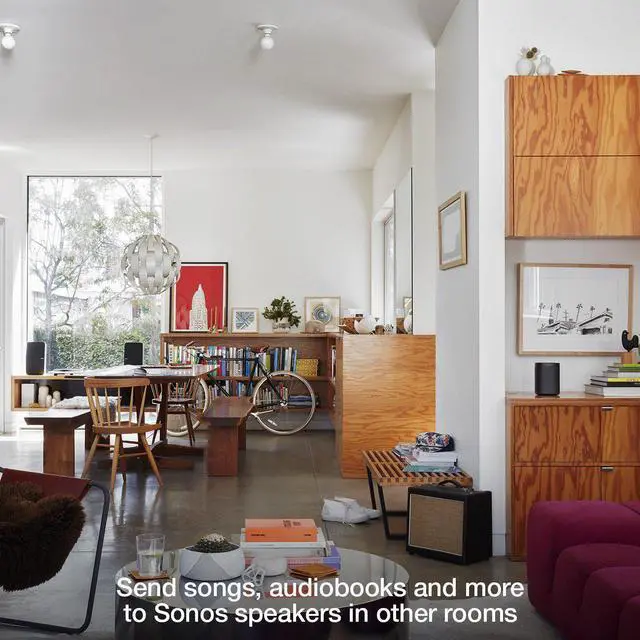 Alt view image 7 of 8 - Sonos One Smart Speaker With Alexa Built In - Black