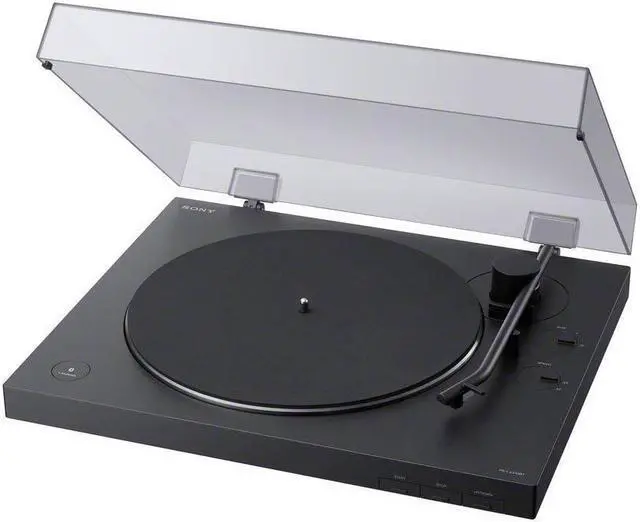 Alt view image 6 of 19 - Sony PS-LX310BT Wireless Turntable with Bluetooth Connectivity