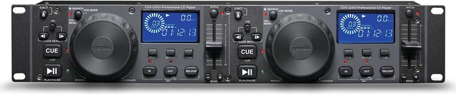 Alt view image 3 of 10 - Gemini CDX-2250i Dual CD Player