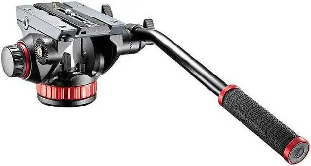 Alt view image 10 of 20 - Manfrotto 502HD Pro Video Head with Flat Base (3/8"-16 Connection)