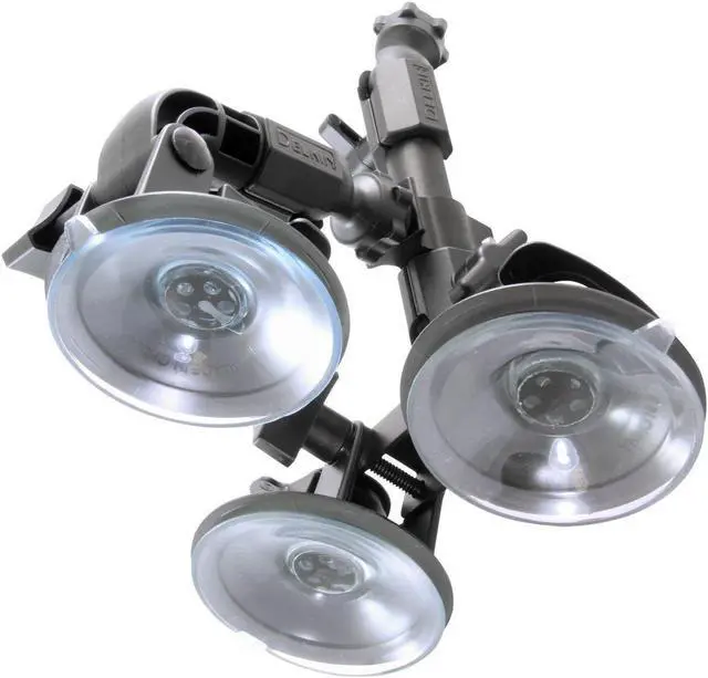 Alt view image 8 of 16 - Delkin Fat Gecko Triple Mount #DDMNT-TRIPLE