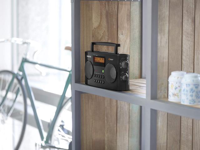 Alt view image 7 of 20 - Sangean HD Portable Radio Black HDR-16