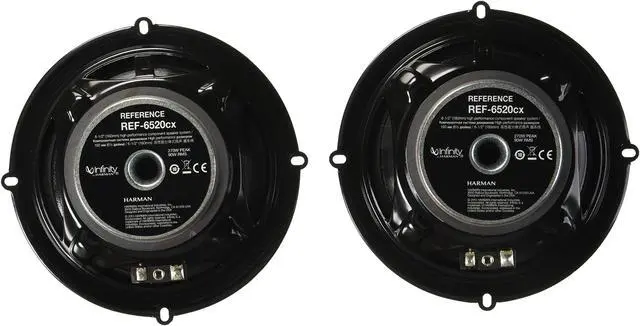Alt view image 8 of 11 - Infinity REF-6520CX 6-1/2" 2-way Component Speaker System
