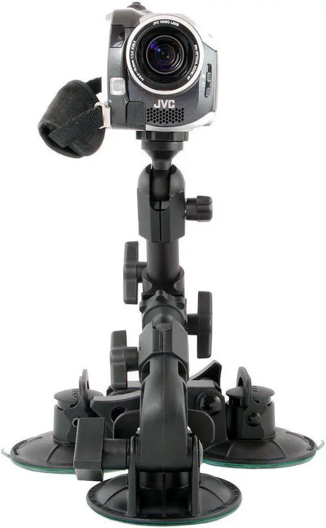 Alt view image 9 of 16 - Delkin Fat Gecko Triple Mount #DDMNT-TRIPLE