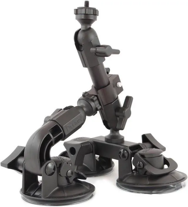 Alt view image 4 of 16 - Delkin Fat Gecko Triple Mount #DDMNT-TRIPLE