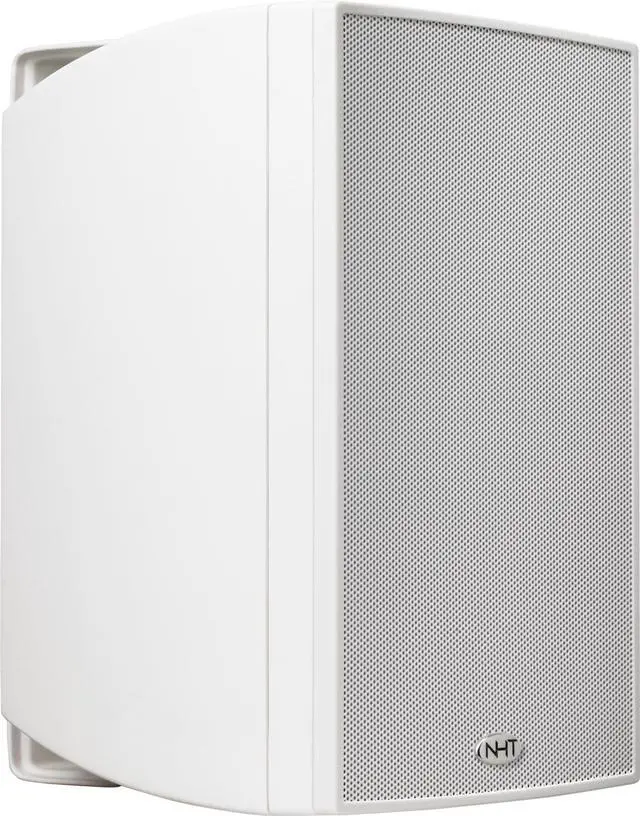 Alt view image 6 of 15 - NHT O2-ARC High-Performance Outdoor On-Wall Loudspeaker (Single, White)