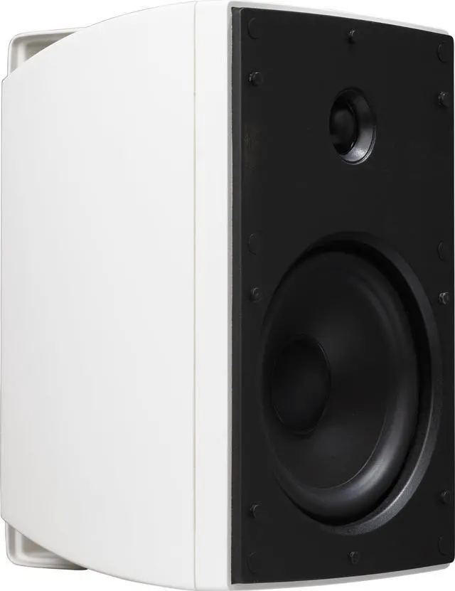 Alt view image 7 of 15 - NHT O2-ARC High-Performance Outdoor On-Wall Loudspeaker (Single, White)