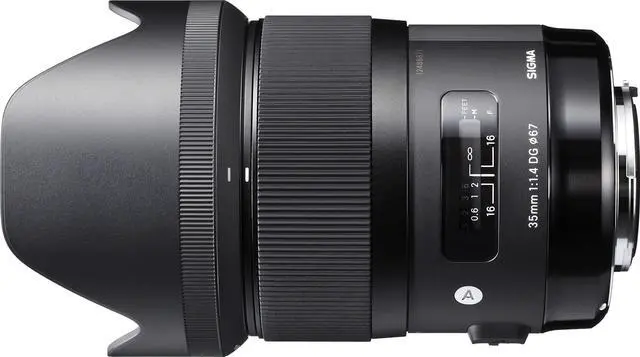 Alt view image 11 of 17 - Sigma 35mm F1.4 ART DG HSM Lens for Canon
