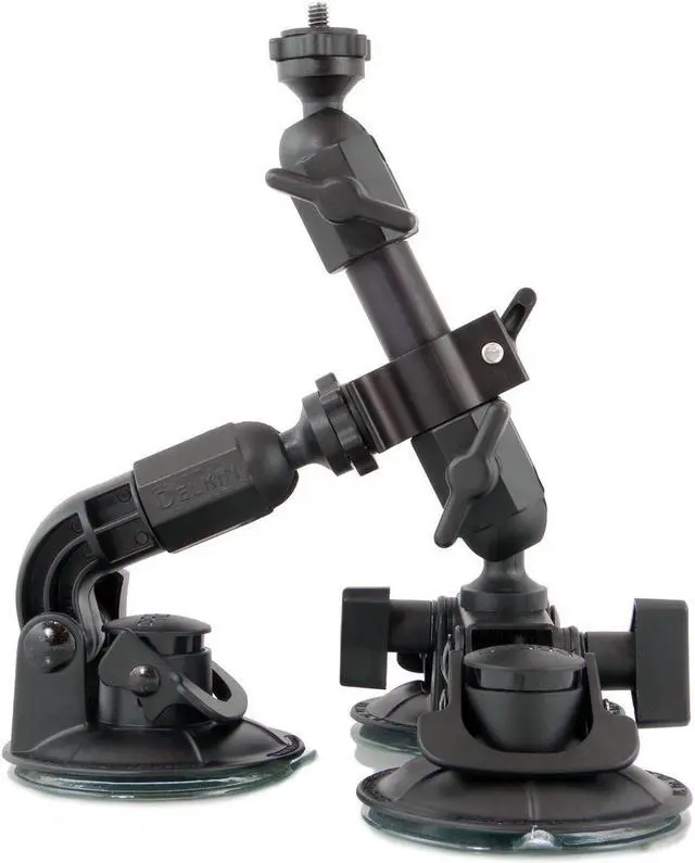 Alt view image 7 of 16 - Delkin Fat Gecko Triple Mount #DDMNT-TRIPLE