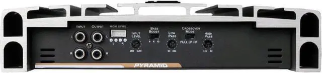 Alt view image 5 of 14 - NEW PYRAMID PB3818 5000 Watt 2-Channel Car Audio Amplifier + 1/0 Gauge Amp Kit