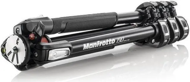 Alt view image 13 of 20 - Manfrotto 190XPRO 190 4-Section Aluminum Tripod with Horizontal Column
