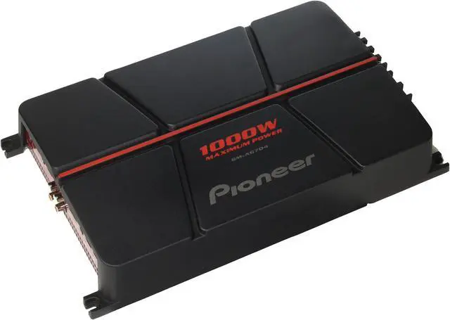 Alt view image 10 of 17 - GM Series Class AB Amp (4 Channels, 1,000 Watts max) - GM-A6704