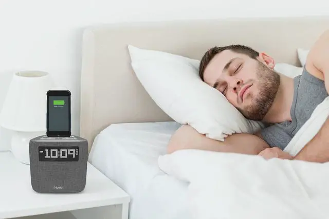 Alt view image 16 of 17 - IHOME IPL8B Stereo FM Clock Radio with Lightning Dock & Play (Black)