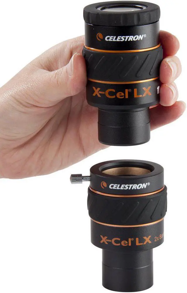 Alt view image 7 of 17 - Celestron 93529 X-Cel LX 2x Barlow Lens - 1.25 in.