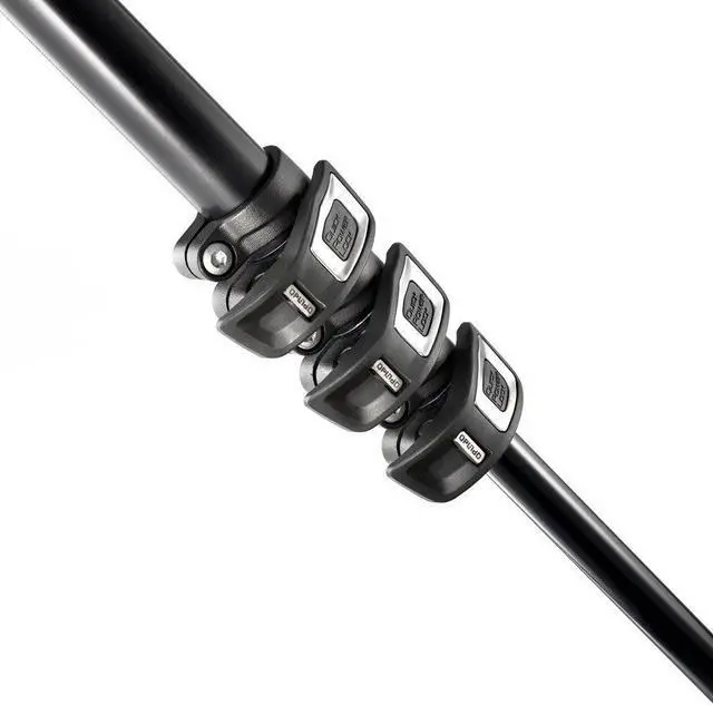Alt view image 15 of 20 - Manfrotto 190XPRO 190 4-Section Aluminum Tripod with Horizontal Column