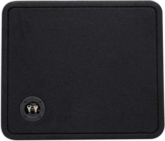 Alt view image 9 of 20 - Kicker 12" 1500W Single Loaded Solo-Baric L7S 2 Ohm Subwoofer Enclosure