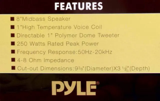 Alt view image 6 of 9 - NEW PYLE PDIC81RD 8" 1000W Round Wall And Ceiling Home Speakers 2 PAIR