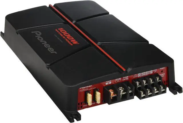 Alt view image 12 of 17 - GM Series Class AB Amp (4 Channels, 1,000 Watts max) - GM-A6704