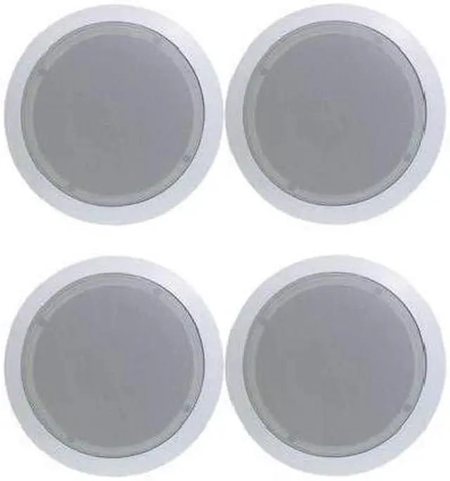 Main image of NEW PYLE PDIC81RD 8" 1000W Round Wall And Ceiling Home Speakers 2 PAIR