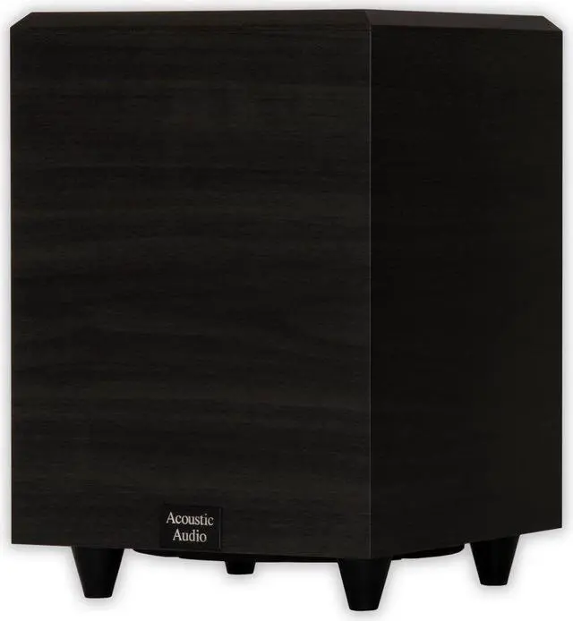 Alt view image 7 of 11 - Acoustic Audio PSW8 300 Watt Black 8" Powered/Active Home Theater Subwoofer