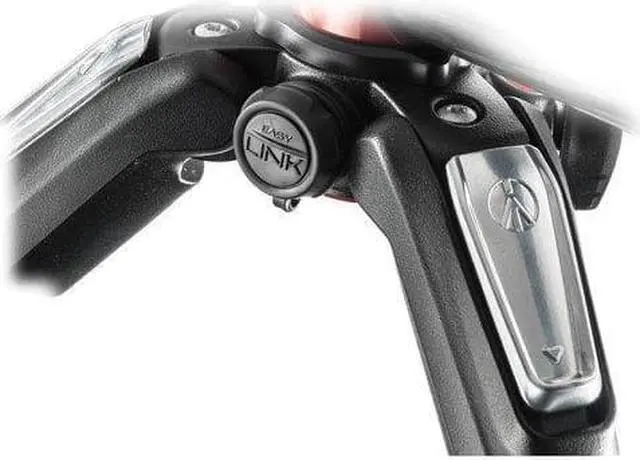 Alt view image 12 of 20 - Manfrotto MVH502AH Fluid Video Head with MT055XPRO3 Aluminum 3-Section Tripod