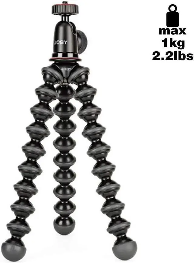 Alt view image 9 of 20 - Joby GorillaPod 1K Kit, Black #JB01503