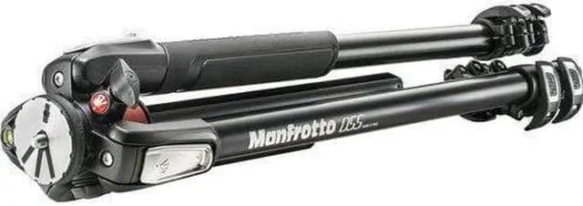 Alt view image 11 of 20 - Manfrotto MVH502AH Fluid Video Head with MT055XPRO3 Aluminum 3-Section Tripod