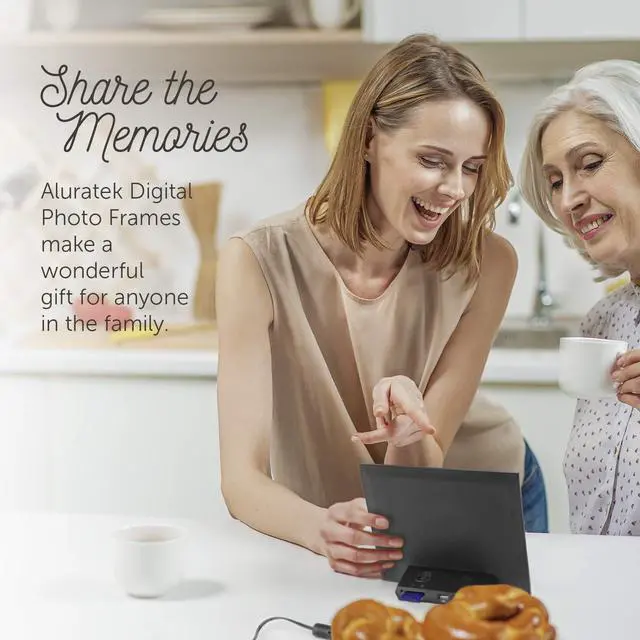 Alt view image 6 of 20 - ALURATEK ASDPF08F 8 Slim Digital Photo Frame