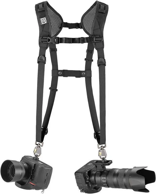 Alt view image 8 of 20 - BlackRapid 361004 Sling Camera Strap DOUBLE SLIM Breathable (Black)