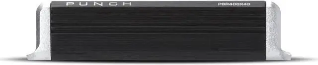 Alt view image 4 of 17 - Rockford Fosgate Punch 400 Watt Full-Range 4-Channel Amplifier PBR400X4D
