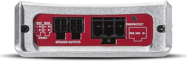 Alt view image 7 of 17 - Rockford Fosgate Punch 400 Watt Full-Range 4-Channel Amplifier PBR400X4D