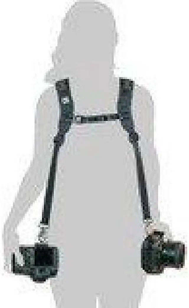 Alt view image 12 of 20 - BlackRapid 361004 Sling Camera Strap DOUBLE SLIM Breathable (Black)