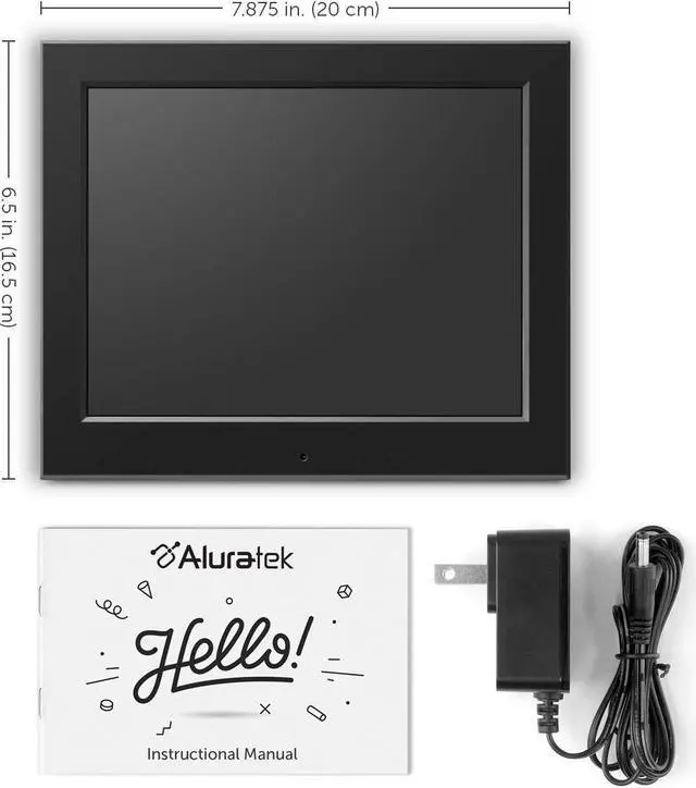 Alt view image 10 of 20 - ALURATEK ASDPF08F 8 Slim Digital Photo Frame