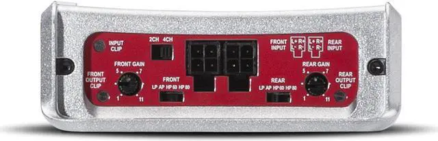 Alt view image 5 of 17 - Rockford Fosgate Punch 400 Watt Full-Range 4-Channel Amplifier PBR400X4D