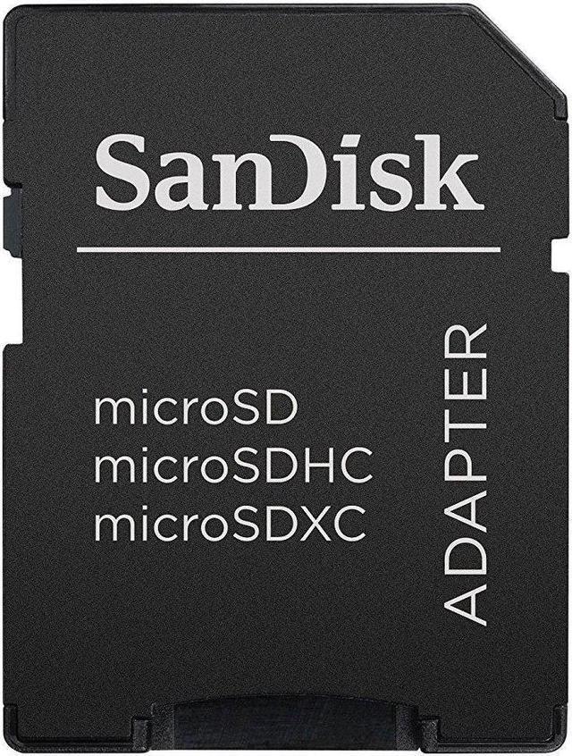 Alt view image 4 of 4 - SanDisk MicroSD Micro SD to SD HC SDHC Memory Card Adapter Reader -