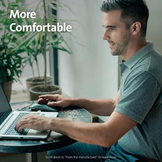 Alt view image 3 of 8 - Kensington SlimBlade Trackball Mouse (K72327US)