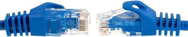 Alt view image 5 of 16 - Cables Direct Online Cat5e 75FT Ethernet Patch Cable, 350MHz - Compatible with PC, Laptop, Modem, Router, TVs, Printers, Consoles for Home/Office, Blue