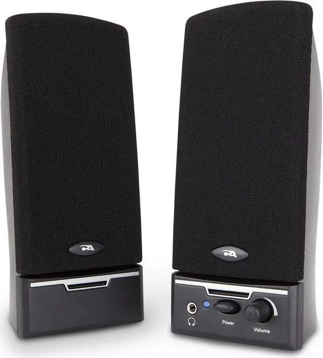 Alt view image 4 of 19 - Cyber Acoustics CA-2014 multimedia desktop computer speakers - NEW