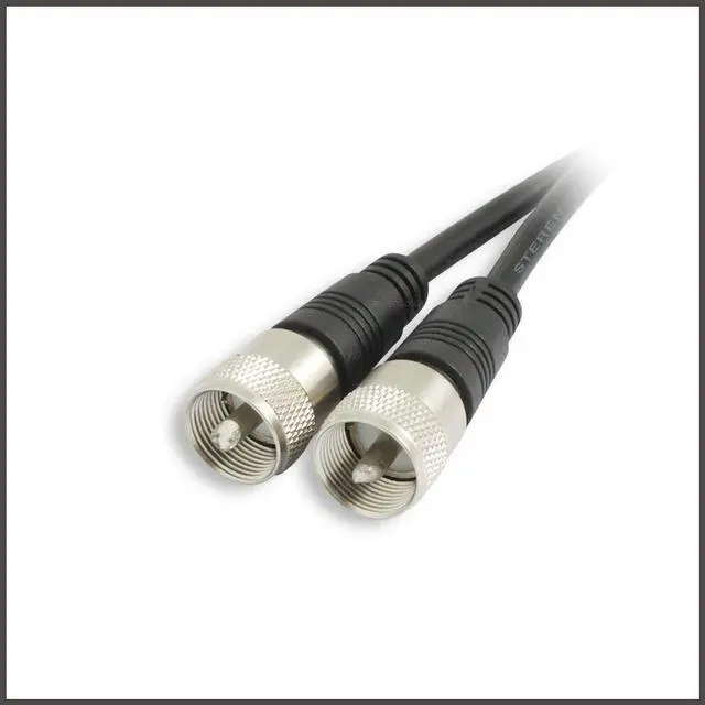 Alt view image 7 of 10 - steren 205700 100feet uhfuhf minirg8x patch cable, black