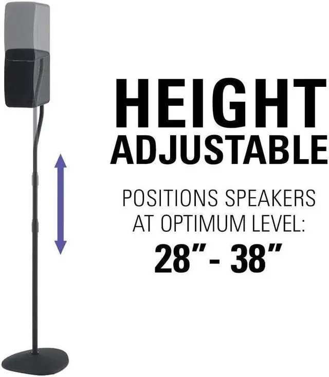 Alt view image 5 of 9 - Sanus HTBSB Speaker Stand